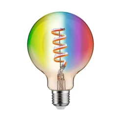 Paulmann LED bol G95 ZigBee E27 6,3W goud RGBW