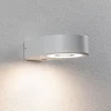 Paulmann LED buiten wandlamp Silma wit 1-lamp IP44