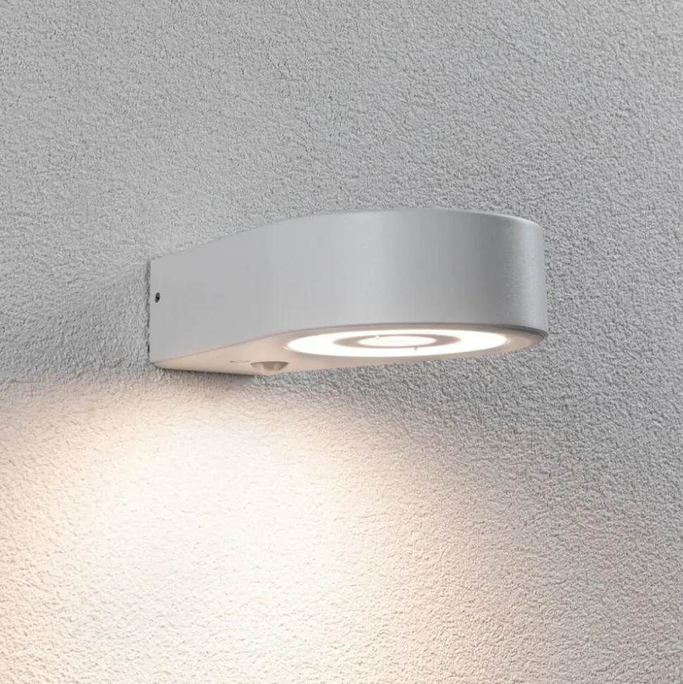 Paulmann LED buiten wandlamp Silma wit 1-lamp IP44