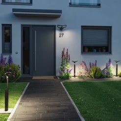 Paulmann LED buiten wandlamp Alara, antraciet, IP44