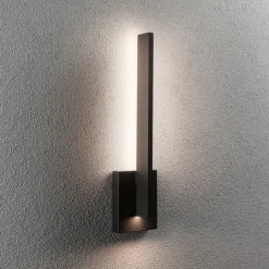 Paulmann LED buiten wandlamp Levka, antraciet, 49 cm aluminium IP44
