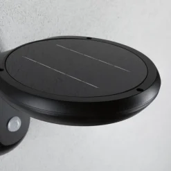 Paulmann LED buiten wandlamp Diskola, sensor, antraciet