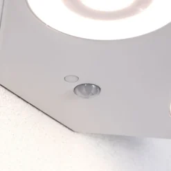 Paulmann LED buiten wandlamp Silma wit 2-lamps IP44