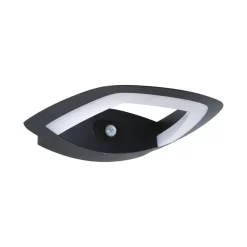 Paulmann LED buiten wandlamp Akena, 3.000 K, antraciet
