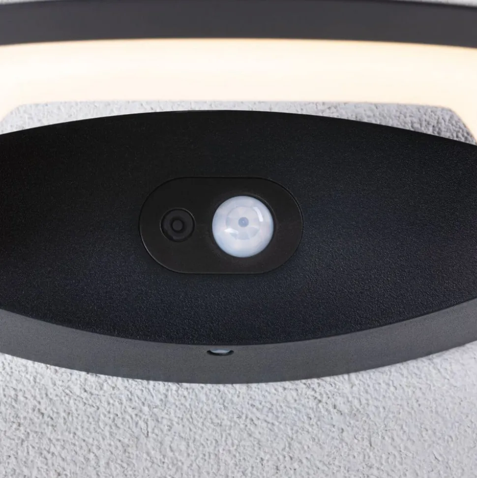 Paulmann LED buiten wandlamp Akena, 3.000 K, antraciet