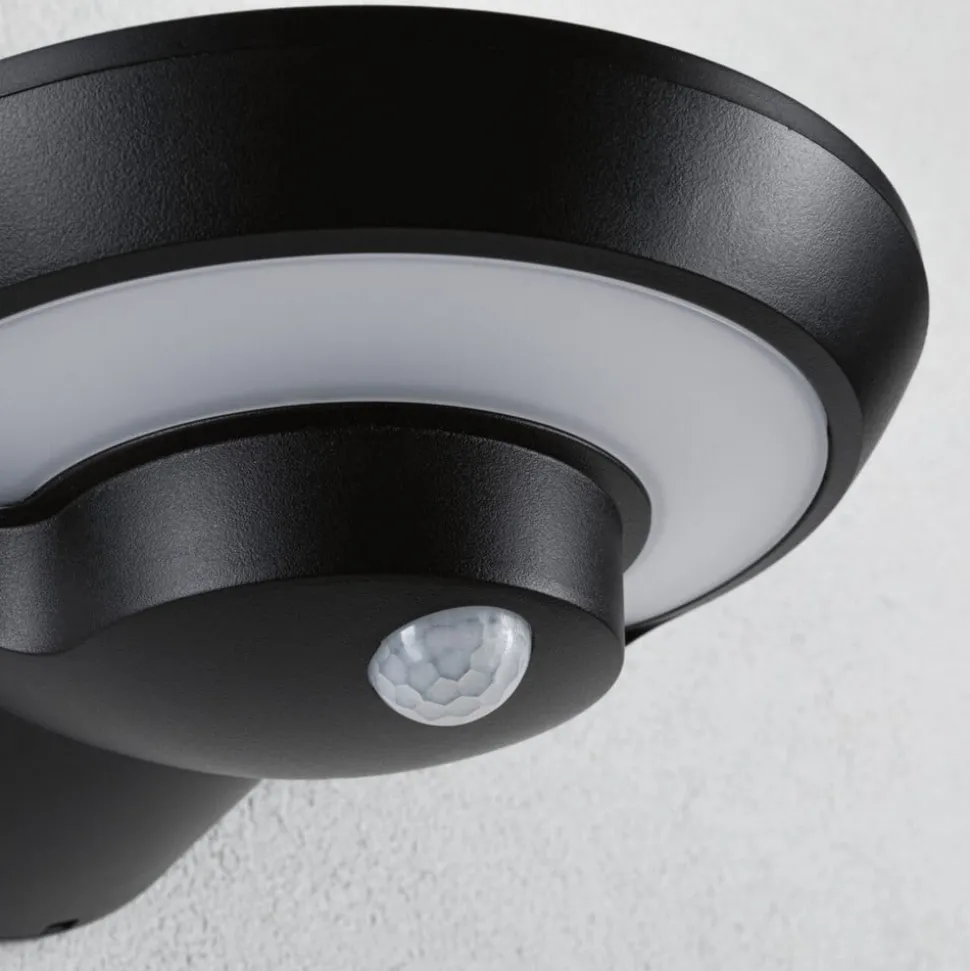Paulmann LED buiten wandlamp Bordola, sensor, antraciet