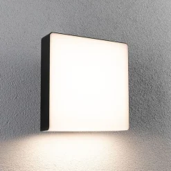 Paulmann LED buitenwandlamp Azalena, sensor, antraciet