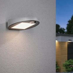 Paulmann LED buitenwandlamp solar Ryse wit