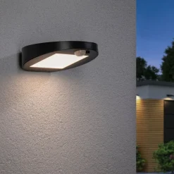 Paulmann LED buitenwandlamp solar Ryse antraciet