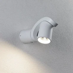 Paulmann LED buitenwandlamp Cuff, sensor, wit