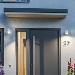 Paulmann LED buitenwandlamp Cuff, sensor, wit