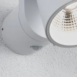 Paulmann LED buitenwandlamp Cuff, sensor, wit