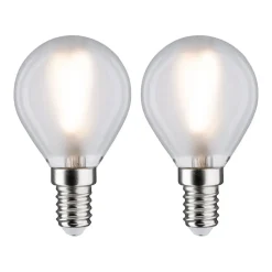 Paulmann LED druppel E14 3W 2.700K mat 2 per pak