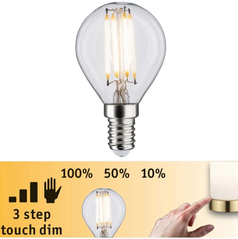 Paulmann LED druppels E14 5W gloeidraad 3-staps dimbaar