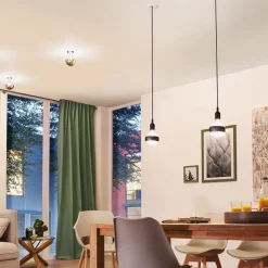 Paulmann LED E27 6,5W G125 ringspiegel zwart