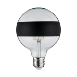 Paulmann LED E27 6,5W G125 ringspiegel zwart