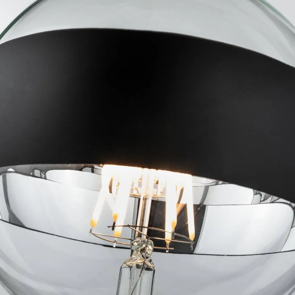 Paulmann LED E27 6,5W G125 ringspiegel zwart