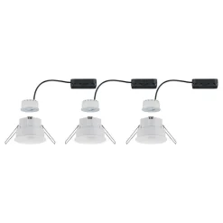 Paulmann LED inbouwlamp Cymbal 3x6,8W IP44