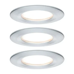 Paulmann LED inbouwspot Nova Coin 3 aluminium rond dimbaar
