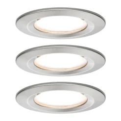 Paulmann LED inbouwspot Nova Coin 3 ijzer rond dimbaar