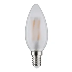 Paulmann LED kaars E14 5W 2.700K mat 2 per pak