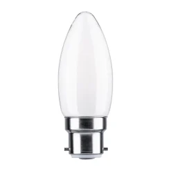 Paulmann LED kaarslamp B22d 4,7W 4.000K opaal