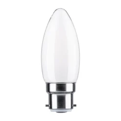 Paulmann LED kaarslamp B22d 4,7W 2.700K opaal