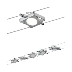 Paulmann LED kabelset 5-lamps chroom 230V/12V DC
