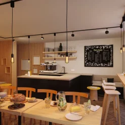 Paulmann LED lamp E27 3,5 W Arc 1.800K ST64 goud