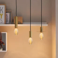 Paulmann LED lamp E27 3,5 W Arc 1.800K goud