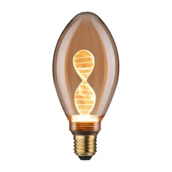 Paulmann LED lamp E27 3,5 W Helix 1.800K goud