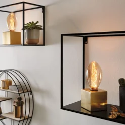 Paulmann LED lamp E27 3,5 W Helix 1.800K goud