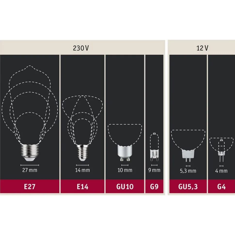Paulmann LED lamp E27 7,5W 865 806lm dimbaar