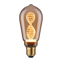 Paulmann LED lamp E27 3,5W Helix 1.800K ST64 goud