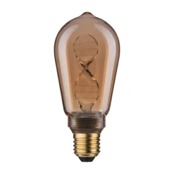 Paulmann LED lamp E27 3,5W Helix 1.800K ST64 goud