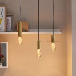 Paulmann LED lamp E27 3,5W Helix 1.800K ST64 goud