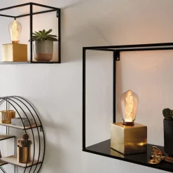 Paulmann LED lamp E27 3,5W Helix 1.800K ST64 goud