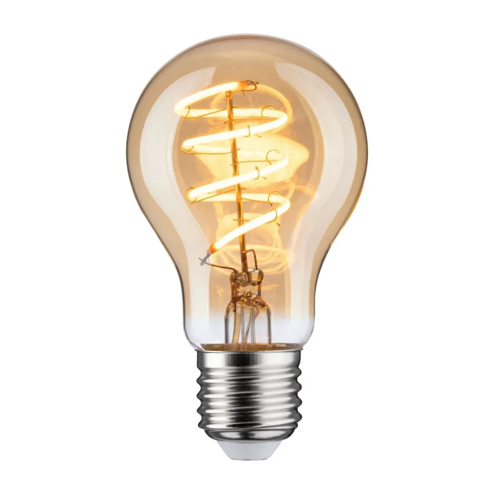 Paulmann LED lamp E27 5W 1.800K goud dimbaar