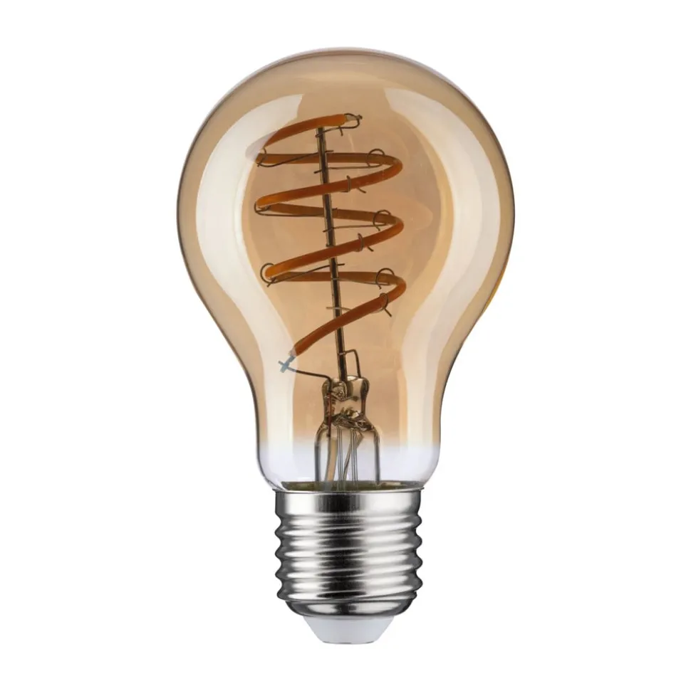 Paulmann LED lamp E27 5W 1.800K goud dimbaar