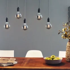 Paulmann LED lamp E14 4W 1.800K rookglas dimbaar