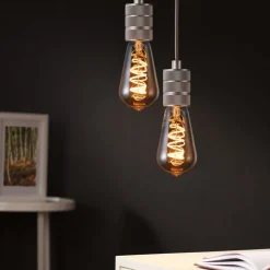 Paulmann LED lamp E27 5W ST64 1.800K goud dimbaar