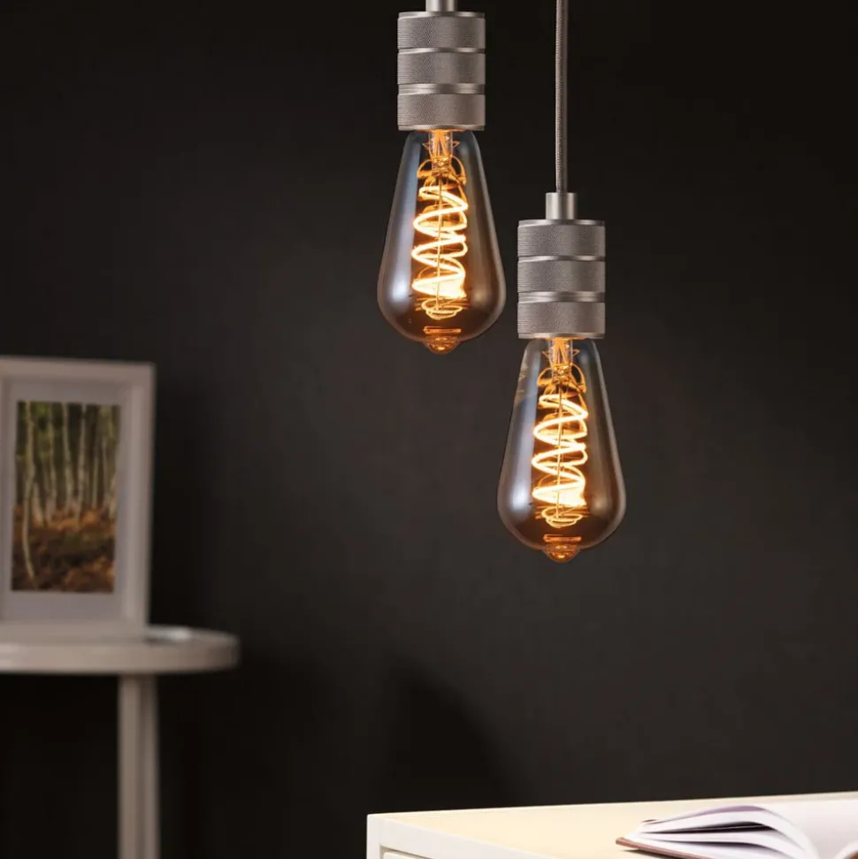 Paulmann LED lamp E27 5W ST64 1.800K goud dimbaar