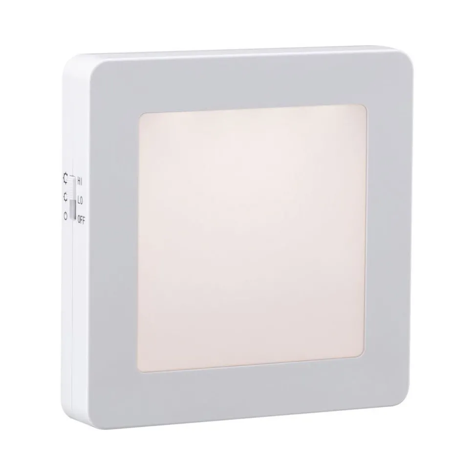 Paulmann LED nachtlampje, wandcontactdoos, hoekig