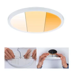 Paulmann LED paneel Aero dimtowarm rond wit 23cm