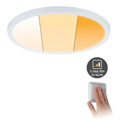Paulmann LED paneel Aero dimtowarm rond wit 23cm