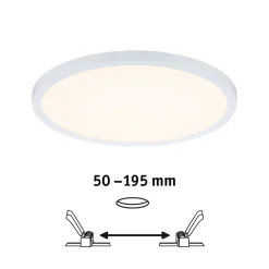 Paulmann LED paneel Aero dimtowarm rond wit 23cm