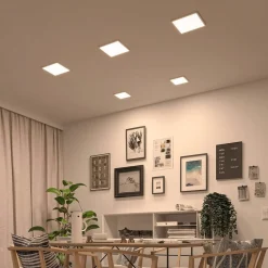 Paulmann LED paneel Aero dimtowarm hoek. wit 17,5c