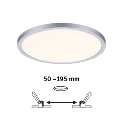 Paulmann LED paneel Aero CCT rond chroom 23cm