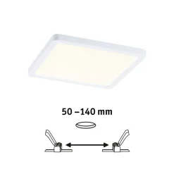 Paulmann LED paneel Aero ZigBee hoekig wit 17,5cm