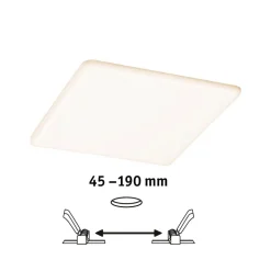 Paulmann LED paneel Veluna hoekig 3step CCT 21,5cm